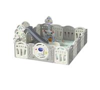 Magic ZC Parc bébé - Grand parc pliable pour l'intérieur et l'extérieur - Centre d'activités pour enfants - Parc de jeux pour enfants - Avec mousse anti-collision (Y 12 + 2 combinés)