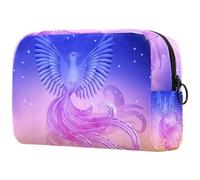 Magical Bird The Phoenix The Firebird Trousse à cosmétiques pour femme, trousse de toilette de voyage, grande pochette de maquillage pratique avec fermeture éclair, multicolore,