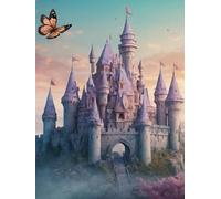 Magical Castle Notebook - Fantasy Graph Paper Journal
