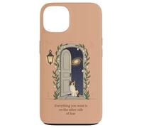 Magical Cat Door Galaxie Fantastique Porte Chat Coque pour iPhone 13