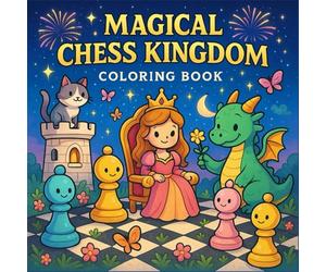Magical Chess Kingdom Coloring Book: Whimsical Chess-Themed Coloring Pages for Kids and Adults Who Love Fantasy Worlds