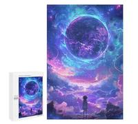 Magical Cosmic Journey Puzzle 1000 Pièces Educa Jouet en Bois Cadeau Unique Décoration Intérieure Jeu Éducatif Challenge Toy Adultes Et Enfants À Partir De 14 Ans 1000 PCS