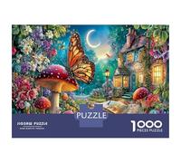 Magical Cottage Puzzle 1000 Pièces Educa Jouet en Bois Divertissement Créatif De l'art De La Décoration Jeu Éducatif Challenge Toy Adultes & Enfants des 14 Ans 70x50cm/1000pcs