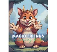 Magical Cute Animals Coloring Book for Kids