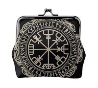Magical Design Petit portefeuille pour femme, porte-monnaie pour femme, petit portefeuille pour femme, petit portefeuille pour femme, petite trousse de maquillage pour sac à main, Noir , Taille