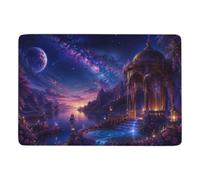Magical Dreamworld Tapis De Salon 150 X 100 Cm, Imprimé Déco De Noël | Ambiance cocooning : Tapis imprimé de chambre, avec dos à points PVC antidérapants; près du lit ou du canapé