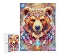 Magical Fantasy Bear Artwork Puzzle 1000 Pièces Educa Jouet en Bois Cadeau Unique Décoration Intérieure Jeu Éducatif Challenge Toy Adultes Et Enfants À Partir De 14 Ans 500 PCS