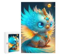 Magical Fantasy Bird Plush Toy - Puzzle À Exposer, 1000 PCS, Activité Décorative - pour Un Défi Gratifiant Le W nd