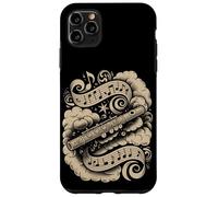 Magical Flute Surrounded by Clouds and Music Coque pour iPhone 11 Pro Max