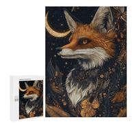 Magical Fox Art Print -1 Puzzle 500 Pièces Educa Jouet en Bois Cadeau Unique Décoration Intérieure Jeu Éducatif Challenge Toy Adultes Et Enfants À Partir De 14 Ans 500 PCS