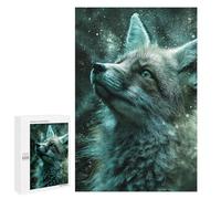 Magical Fox Art Print Puzzle 1000 Pièces Educa Jouet en Bois Cadeau Unique Décoration Intérieure Jeu Éducatif Challenge Toy Adultes Et Enfants À Partir De 14 Ans 1000 PCS