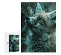 Magical Fox Art Print Puzzle 1000 Pièces Educa Jouet en Bois Cadeau Unique Décoration Intérieure Jeu Éducatif Challenge Toy Adultes Et Enfants À Partir De 14 Ans 300 PCS