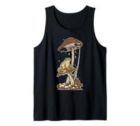 Magical Frogcore Tee - Fungi Toad and Cottage Frog Dreams Débardeur