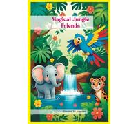 Magical Jungle Friends: “Dive into the world of amazing animals and let your imagination run wild as you color these fantastic creatures!”