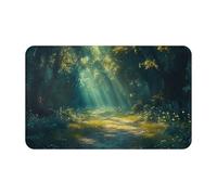 Magical Light and Shadow Forest Symbols Supernatural Printing Black Printing 1 pièce Serviette de plage en velours peau de pêche à séchage rapide surdimensionnée 140 x 70 cm pour adultes, serviette