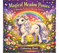 Magical Meadow Horses Adult Colouring Book: Relaxing Horse-Themed Colouring Pages for Mindfulness, Anxiety Reduction, and Creative Calm
