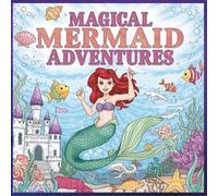 Magical Mermaid Adventures Colouring Book for Children: Fun Underwater Scenes with Mermaids, Seashell Castles, Ocean Friends, and Fantasy Adventures for Kids Ages 4-8
