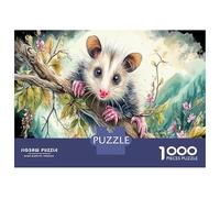 Magical Mouse Garden Puzzle 1000 Pièces Educa Jouet en Bois Cadeau Unique Décoration Intérieure Jeu Éducatif Challenge Toy Adultes Et Enfants À Partir De 14 Ans 52x38cm/1000pcs