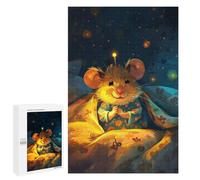 Magical Mouse in Bed Puzzle 1000 Pièces Educa Jouet en Bois Cadeau Unique Décoration Intérieure Jeu Éducatif Challenge Toy Adultes Et Enfants À Partir De 14 Ans 1000 PCS