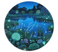 Magical Plants Puzzles 1000 Pièces Cadeau Unique Magical Forest Jeu Éducatif Challenge Toy À De Qualité Supérieure Peinture Art pour Adultes Et Enfants À Partir De 12 Ans 1000pcs (67.5x67.5cm)