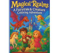Magical Realms a fairytale and creatures coloring adventure: “A Fairy Tale & Fantasy Coloring Adventure for Kids Ages 4-10 - Filled with Magical ... Princesses, and Enchanted Realms to Explore”