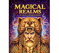 Magical Realms: An Intricate Adult Coloring Book Featuring Epic Fantasy Warriors, Mythical Creatures, Dark Fantasy Worlds, and Highly Detailed Designs for Relaxation, Stress Relief, and Creativity