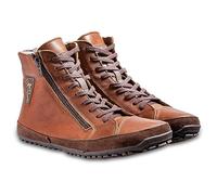 Magical Shoes Bottine Pieds Nus Confortable Femme, Bottes Chaudes avec Doublure en Laine, Demi Bottes Hiver, Chaussures Minimalistes Cuir Barefoot, Taille 38, Alaskan Buffalo Chestnut