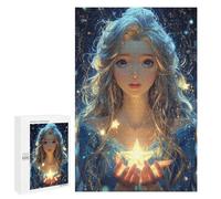Magical Star Holding Fairy Puzzle 1000 Pièces Educa Jouet en Bois Cadeau Unique Décoration Intérieure Jeu Éducatif Challenge Toy Adultes Et Enfants À Partir De 14 Ans 1000 PCS