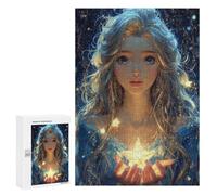 Magical Star Holding Fairy Puzzle 1000 Pièces Educa Jouet en Bois Cadeau Unique Décoration Intérieure Jeu Éducatif Challenge Toy Adultes Et Enfants À Partir De 14 Ans 300 PCS