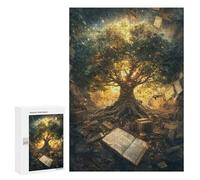 Magical Tree of Knowledge Puzzle 1000 Pièces Educa Jouet en Bois Cadeau Unique Décoration Intérieure Jeu Éducatif Challenge Toy Adultes Et Enfants À Partir De 14 Ans 300 PCS