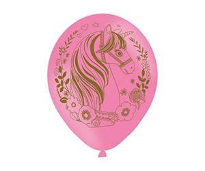 Magical Unicorn Latex Unicorn Balloons 11"/25cm (6 pk)