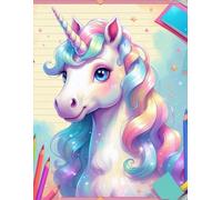 Magical Unicorn Lined Notebook - Your Go-To for Writing & Notes: Versatile 8.5 x 11” Notebook for School, Work, Office, Studying & Creative Writing