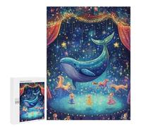 Magical Whales and Fairies Puzzle 1000 Pièces Educa Jouet en Bois Cadeau Unique Décoration Intérieure Jeu Éducatif Challenge Toy Adultes Et Enfants À Partir De 14 Ans 500 PCS