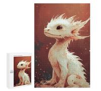 Magical White Dragon Artwork Puzzle 1000 Pièces Educa Jouet en Bois Cadeau Unique Décoration Intérieure Jeu Éducatif Challenge Toy Adultes Et Enfants À Partir De 14 Ans 1000 PCS