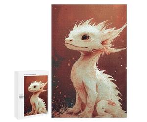 Magical White Dragon Artwork Puzzle 1000 Pièces Educa Jouet en Bois Cadeau Unique Décoration Intérieure Jeu Éducatif Challenge Toy Adultes Et Enfants À Partir De 14 Ans 1000 PCS