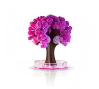 Magically Paper Ensemble d'arbre en verre - Arbre de culture de fleurs de cerisier pour tous les âges, cadeau d'expérimentation scientifique informatique de style japonais, décoration originale pour