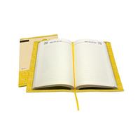 Magicamente Carta - Agenda quotidien perpétuel 12 x 17 cm avec couverture en papier lavable décoré, intérieur sans date, papier italien haut grammage, élégant, créatif et durable, fabriqué en Italie