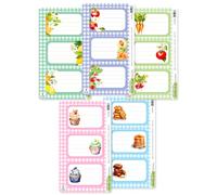 Magicamente Carta Lot de 10 feuilles de stickers autocollants en 5 motifs assortis, idéales pour la décoration, le journal, le planificateur, les travaux créatifs et le scrapbooking, les autocollants