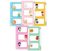 Magicamente Carta Lot de 10 feuilles de stickers autocollants en 5 motifs assortis, idéales pour la décoration, le journal, le planificateur, les travaux créatifs et le scrapbooking, les autocollants