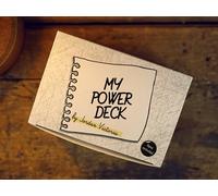 MAGICAPLANET My Power Deck (Cartouche 6 Jeux) - Jeu de Cartes marqué - 16 Tours de Magie Expliqués - 6 Jeux de Couleurs Rouge