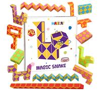 Magicat Serpent Magique Set, 24 Serpents Magiques I Cadeau invité Anniversaire pour Enfant, Petit Cadeau, fête, Enfants, Giveaways, Jeux pour garçon et Fille, Remplissage de piñata