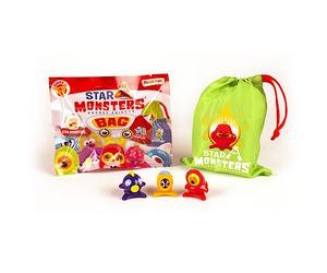 MagicBox Lot de 12 sachets Star Monsters Multicolore