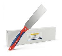 Magicbox Ryoba Scie japonaise 30 cm avec système de changement rapide, lame en acier au carbone pour coupes longitudinales transversales, poignée ergonomique + capuchons de protection, idéale pour le