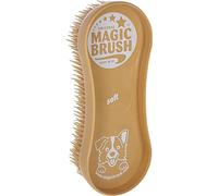 MagicBrush Dog Soft Brosse à fourrure pour chien Sablier 16,5 x 6,5 x 3 cm Poils Quadro ultra doux Lavable en machine