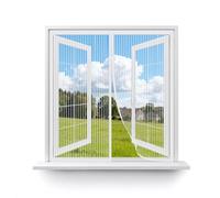 MAGICDOOR Moustiquaire Magnétique 55x70cm-Blanc en Polyestère