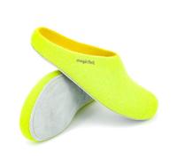 MagicFelt AP 701 Pantoufles en feutre Rose - Jaune - citron vert, 38 EU