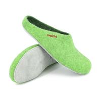 MagicFelt AP 701 Pantoufles en feutre Rose - Vert - vert, 37 EU