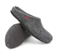 MagicFelt Mixte Adulte an 709 Pantoufles, Noir/Anthracite, 39 EU