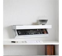 Magicflap Designer Shelf with Secret Compartment,Concealed Floating Shelf,Wall-Mounted Storage Solution,Modern Home Decor,Ideal for Living Room Or Office (White)
