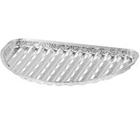 MagicHome bol 33x19x2,0 cm, 4 pcs, semi-circulaire, perforé, ALU